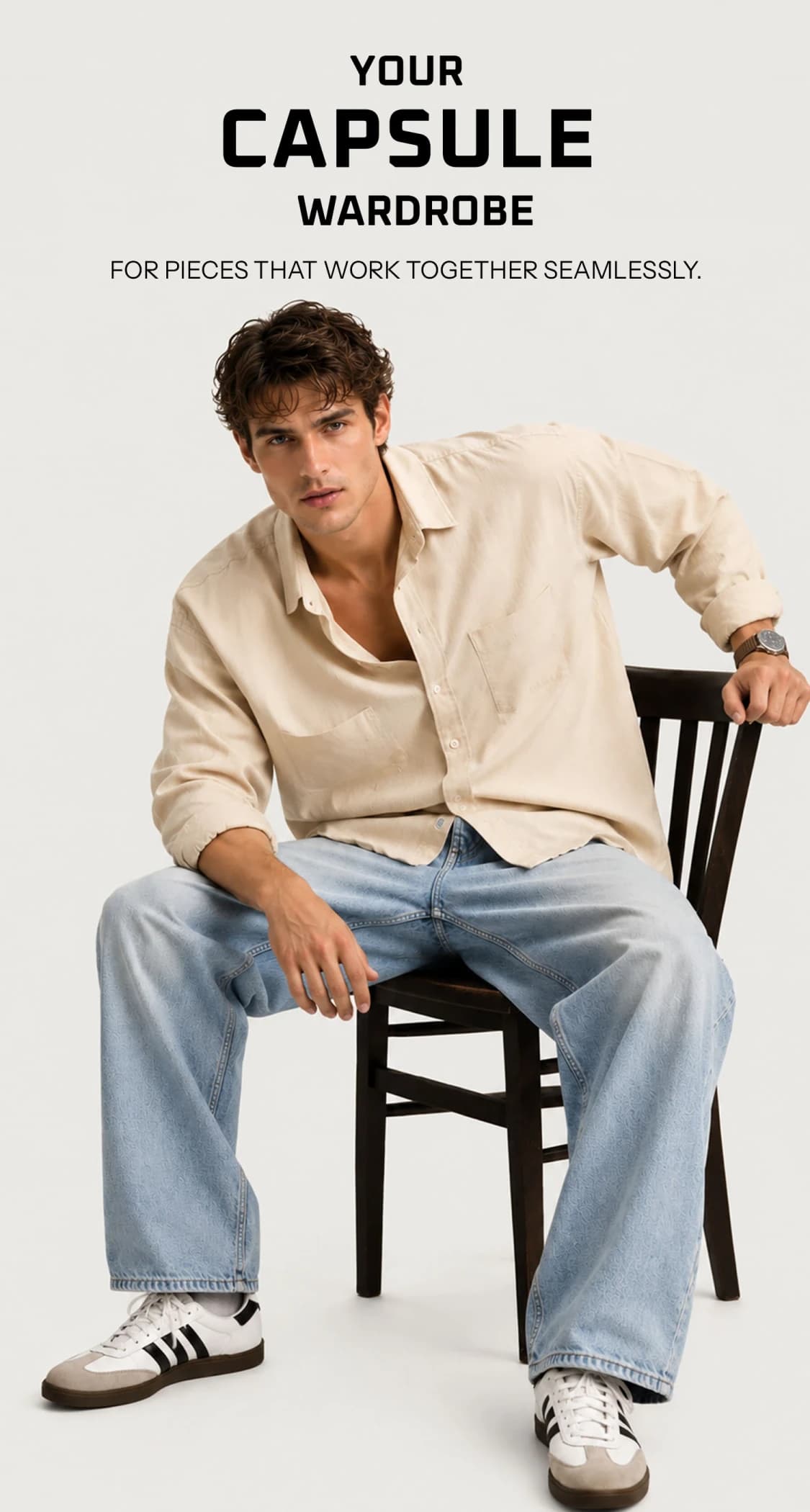 CAPSULE WARDROBE_MEN_Hero Banner