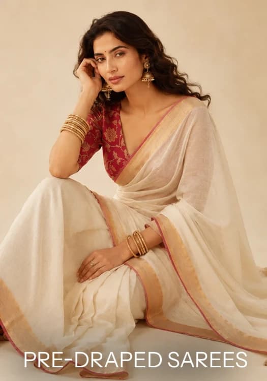 Pre-Draped Sarees