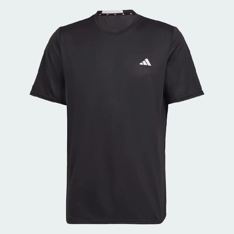 Men's Black Casual Regular Fit Tshirt