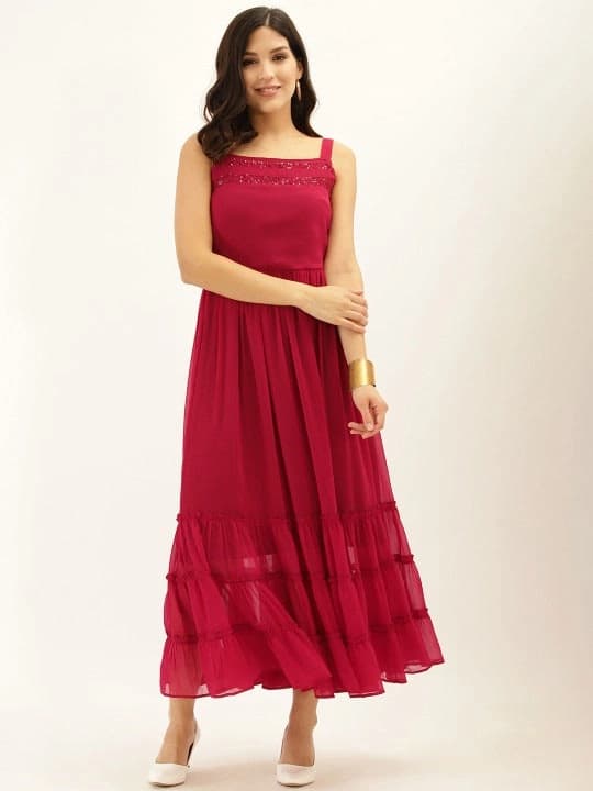 Women's Red Party Dress