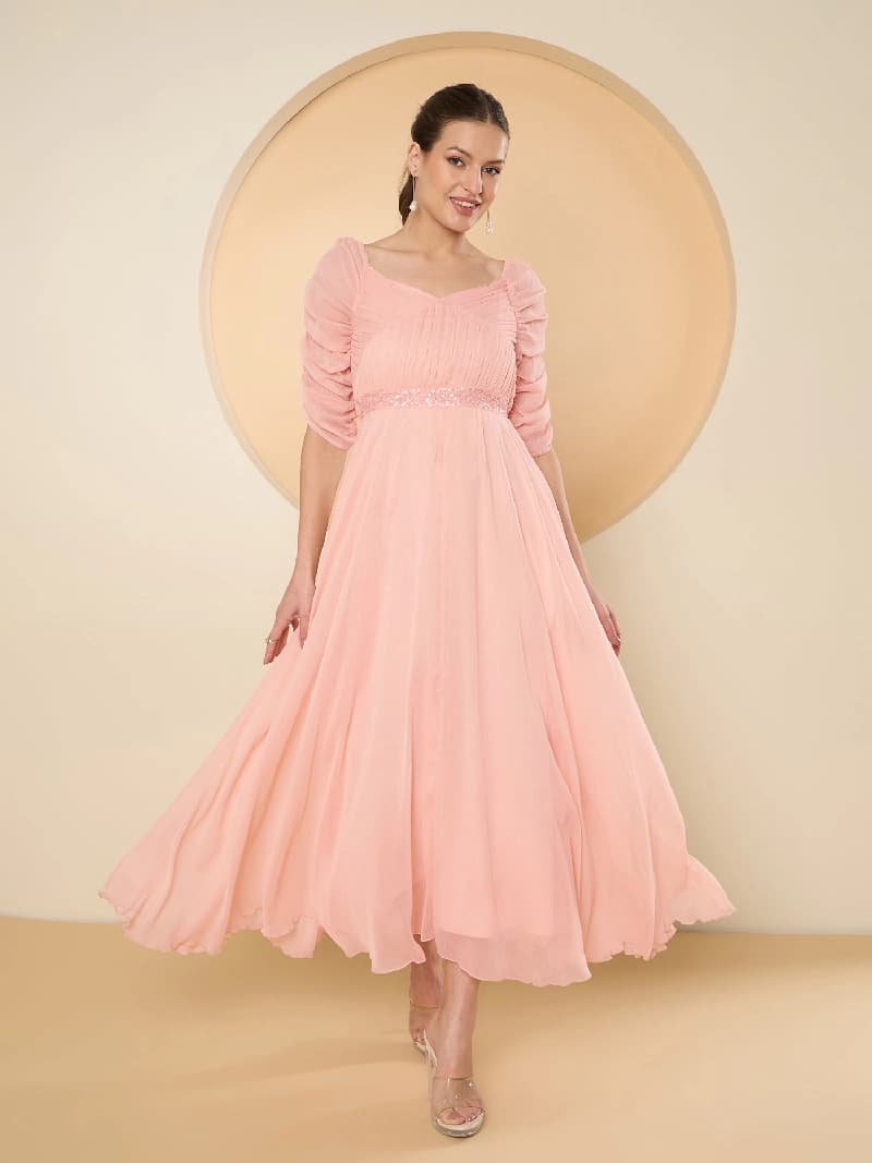 Women's Pink Party Dress