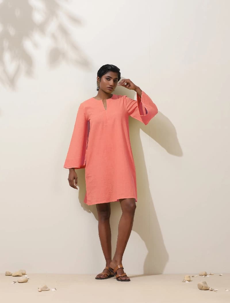 Women's Pink Casual Dress