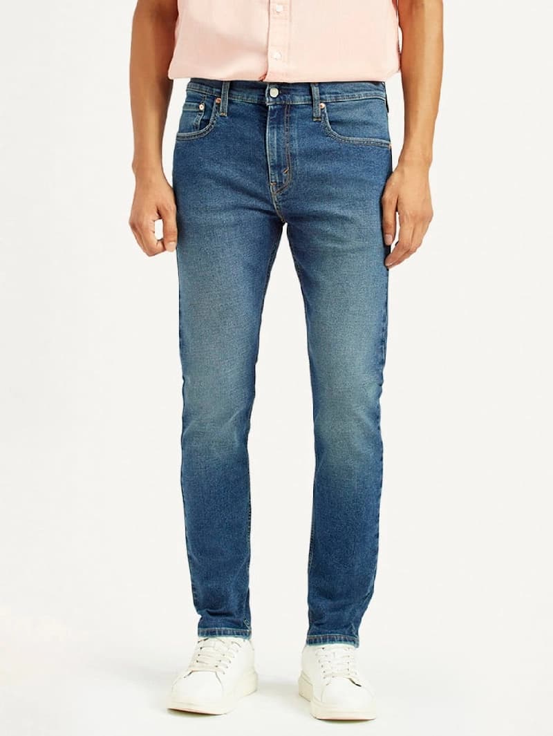 Men's 512 Dark Indigo Casual Slim Fit Solid Jeans