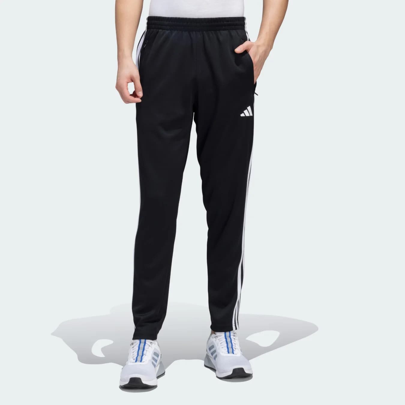 Men's Black Sports Regular Fit Trackpant