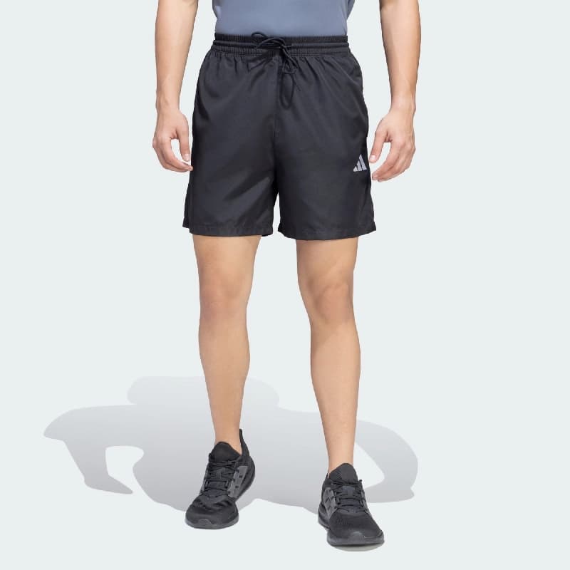 Men's Black Casual Regular Fit Short