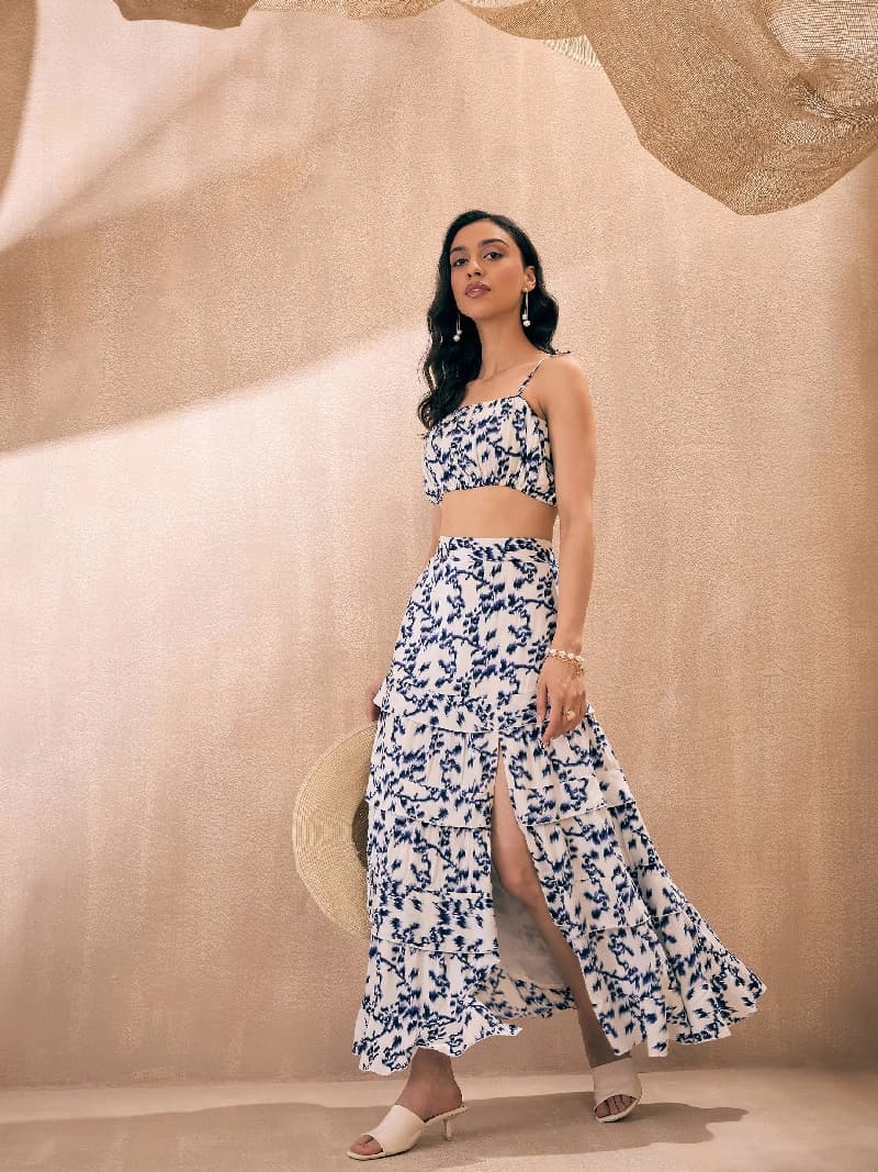 Women's Navy Casual Co-ords Set