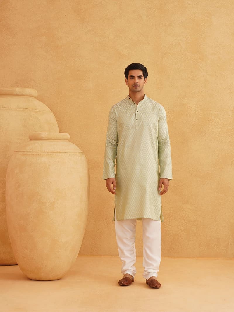 Men's Multicolor Festive Kurta Set