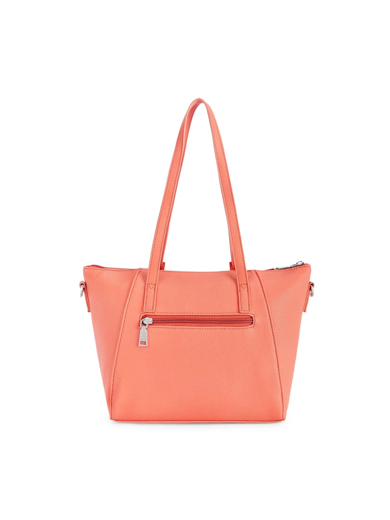 Women's Coral Faux Leather Satchel Handbag 13L