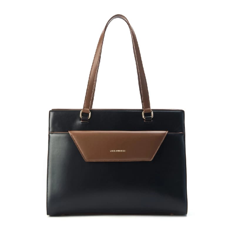 Women's Black Casual Solid Tote Bag