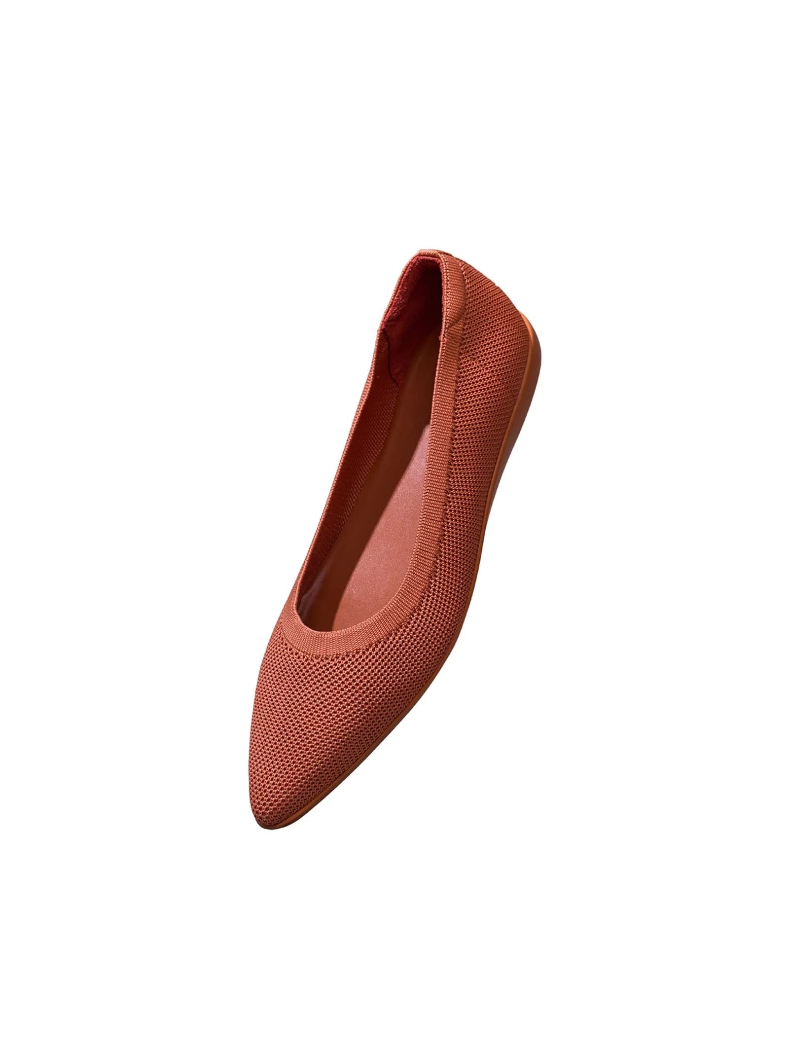 Women's Musk-Missing Pointed Ease Ballerinas