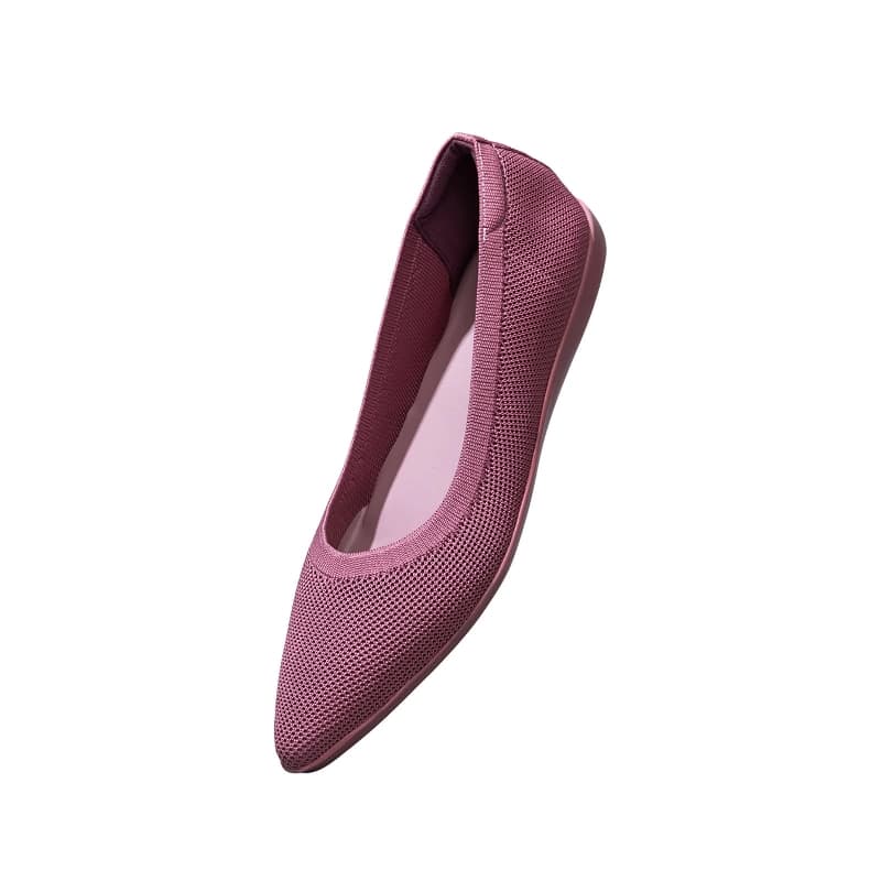 Women's Rose Pointed Ease Ballerinas