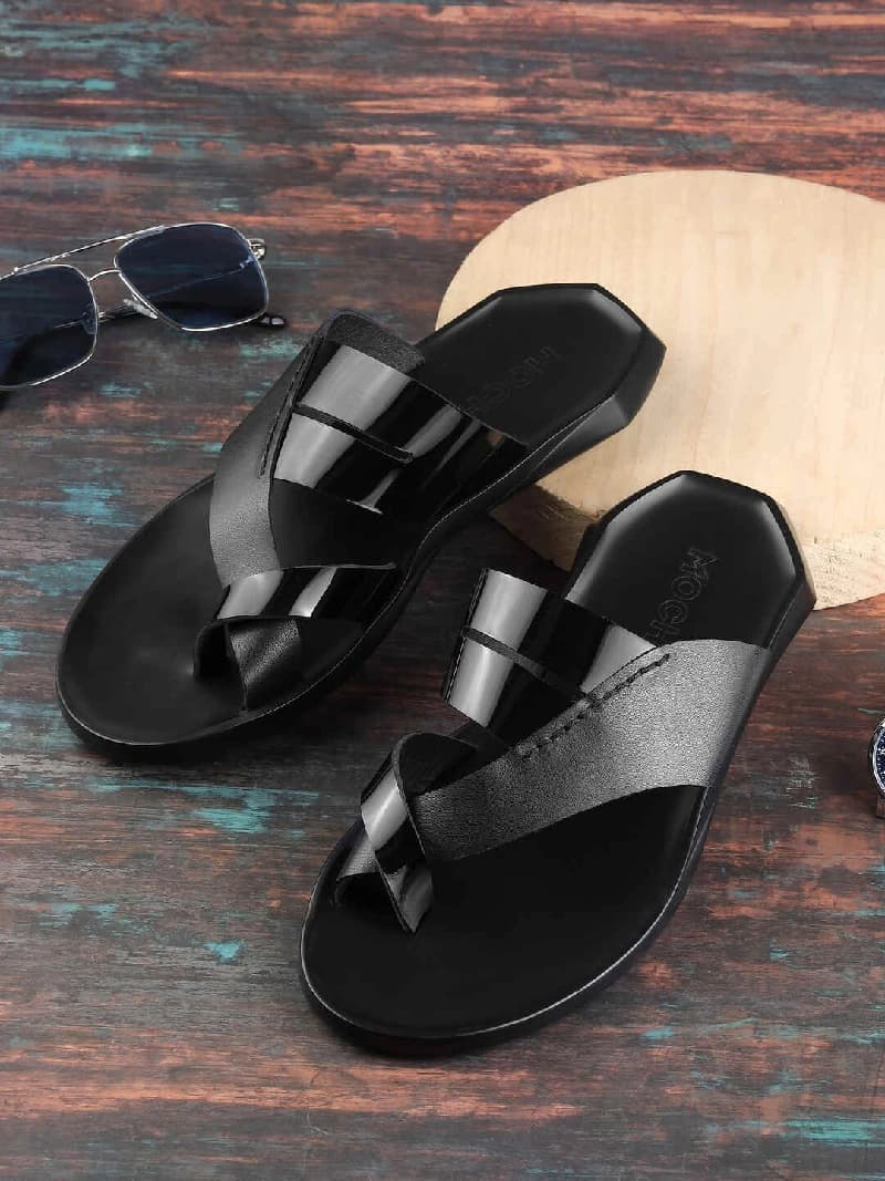 Men's Black Casual Sandals