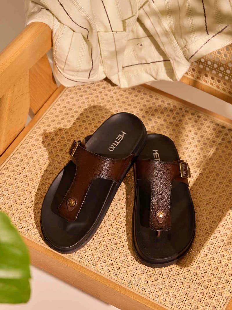 Men's Brown Casual Sandals