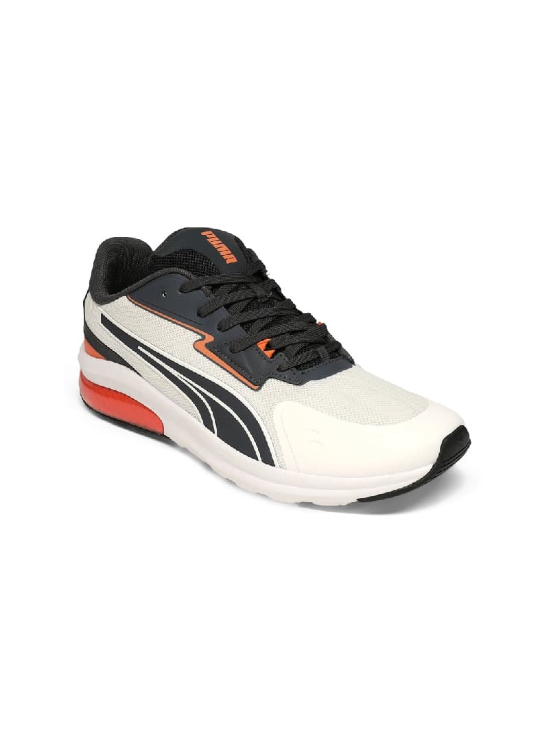 Men's White Casual NeonStride Sneaker