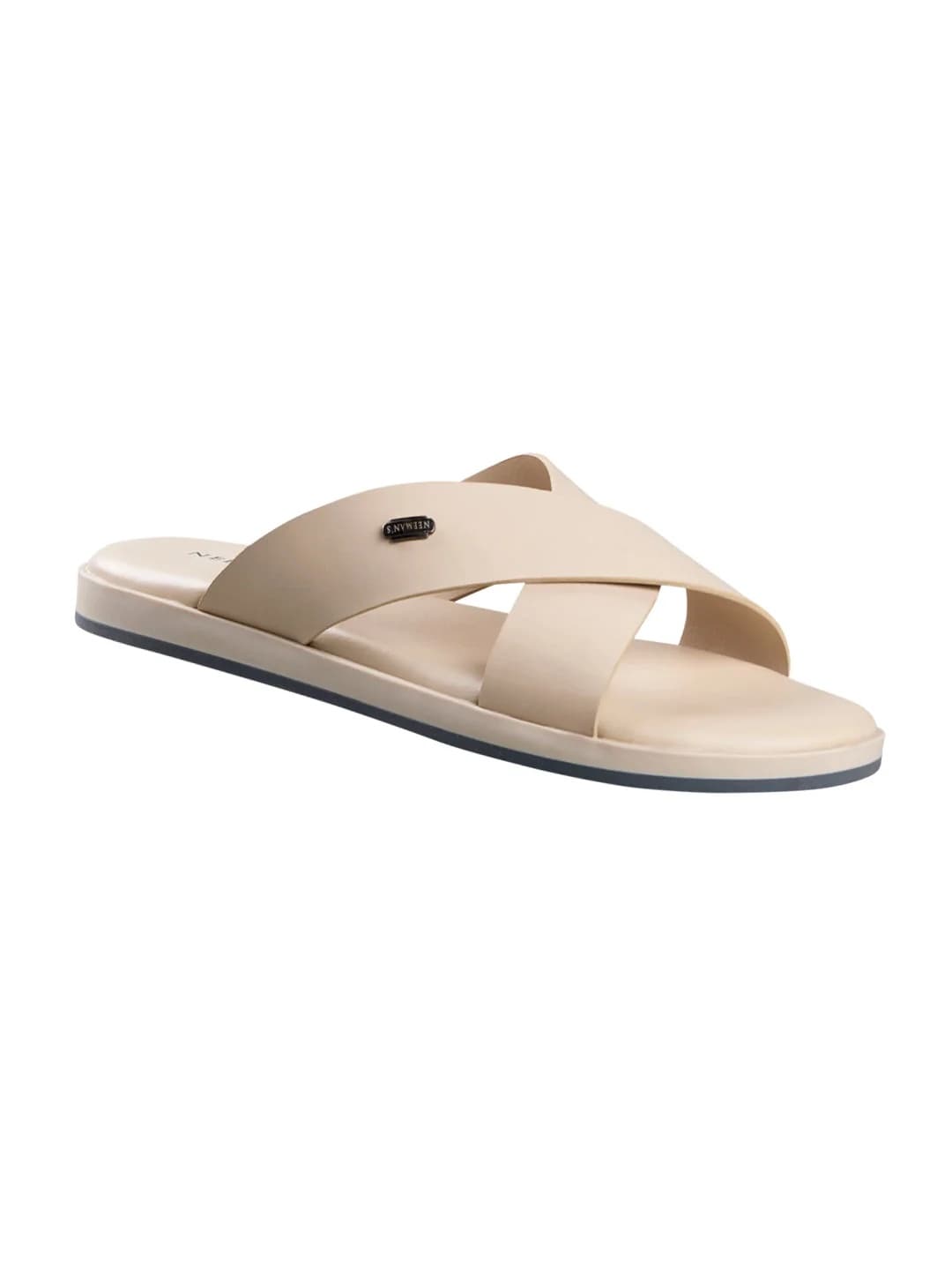 Men's Ivory Minimals Cross Strap Casual Sandals