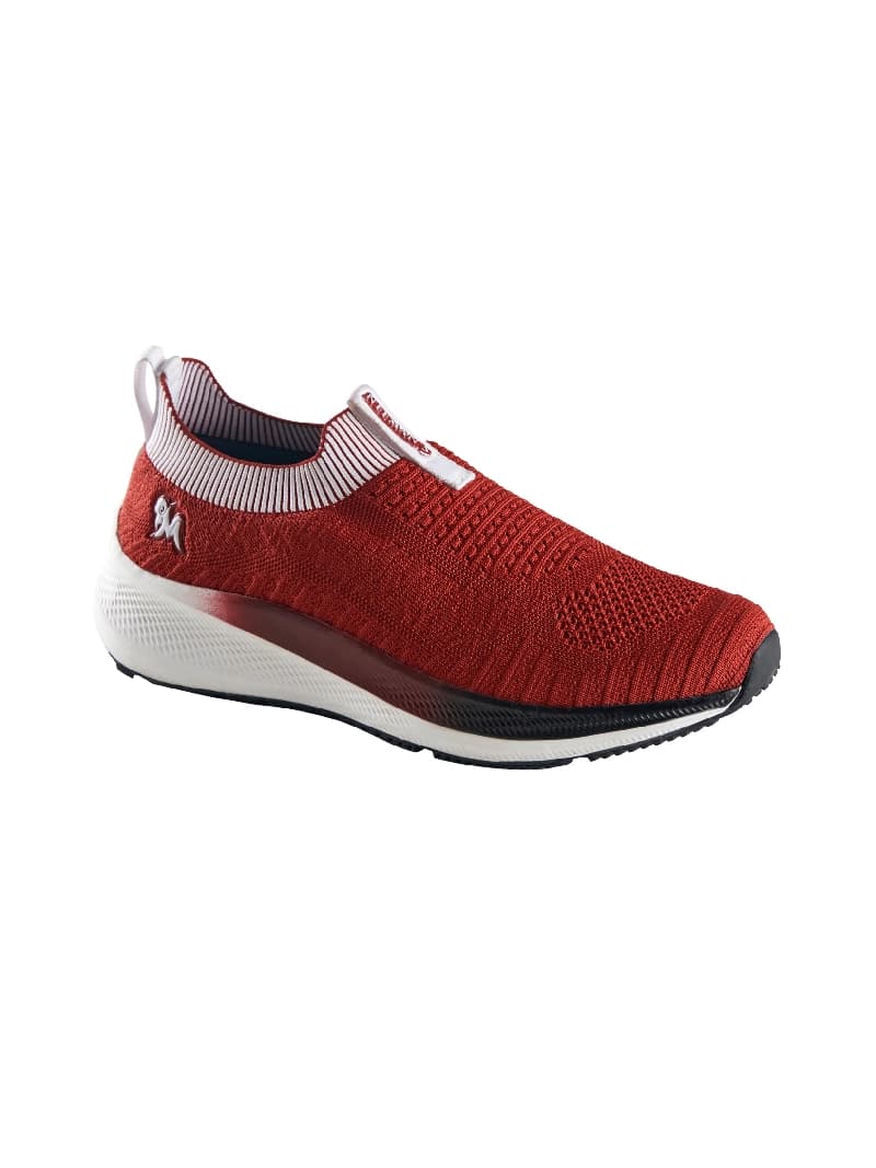 Men's Red Grip Fit Slip-Ons Caual Shoes