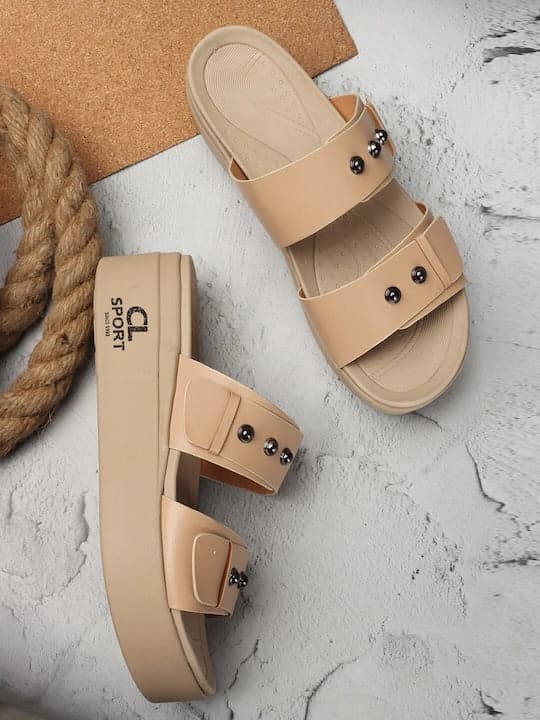 Women's Adjustable Double Strap Platform Sandals