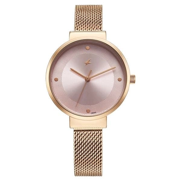 Women's Stunners x Watches Pink Round Dial Watch - 68045WM02