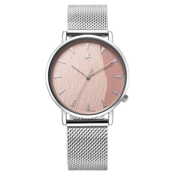 Women's Stunners x Watches Pink Round Dial Watch - 68044SM02