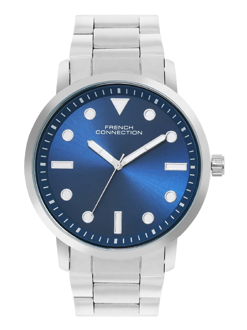 Men's Steel with Blue Dial Watch - FCN0160USM
