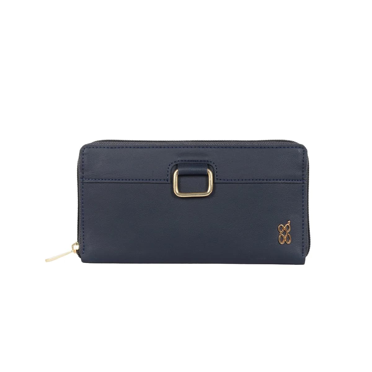 Women's Alyssa Blue Large Ziparound Wallet