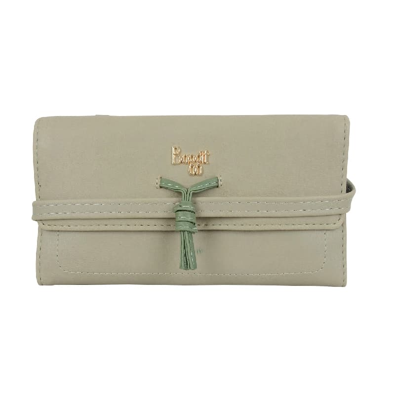 Women's Grasswhopper Green Large Harmonium Wallet