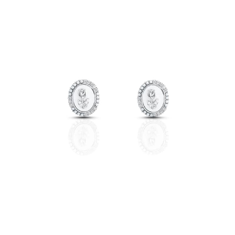 Women's In Glory Pearly Stud Earrings
