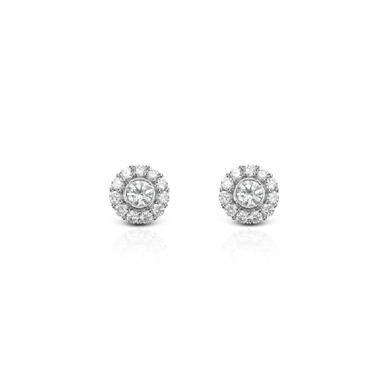 Women's Zircon Diana Stud Earrings