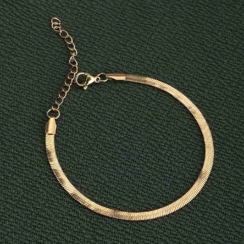 Women's Gold Snake Charm Bracelet Waterproof & Anti-Tarnish