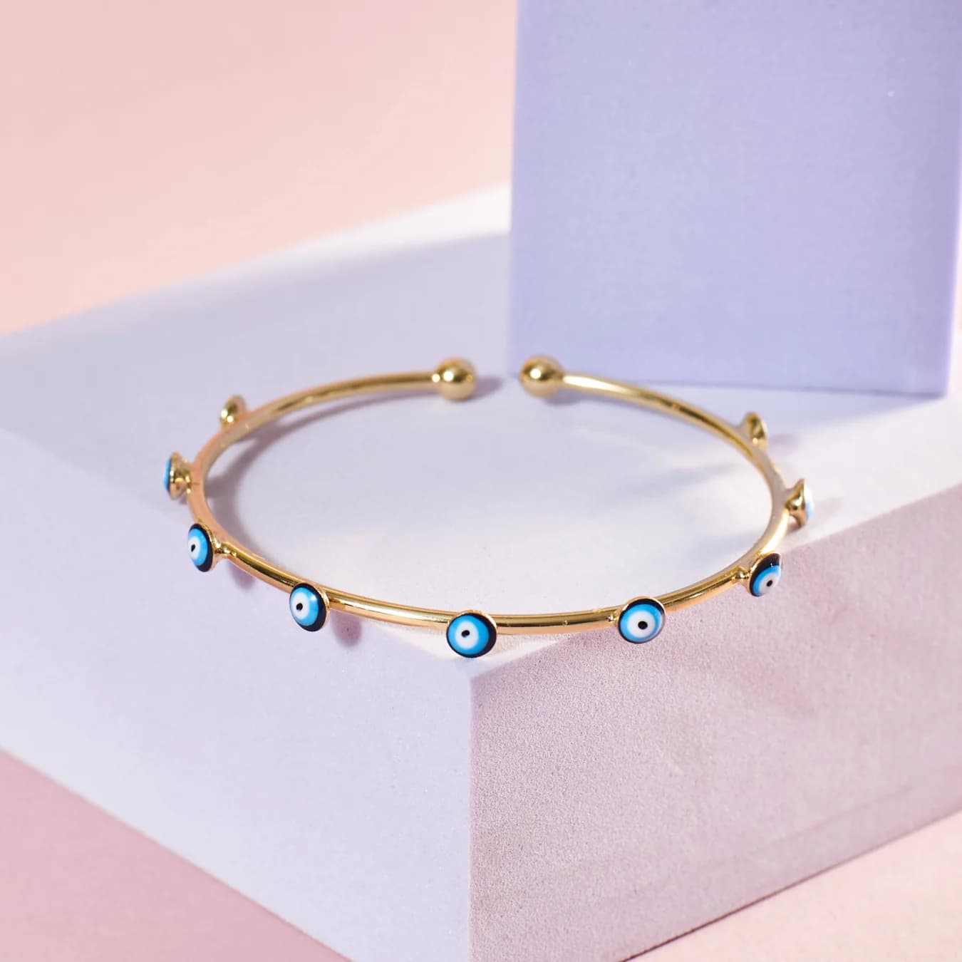 Women's Casual Evil Eye Bangle