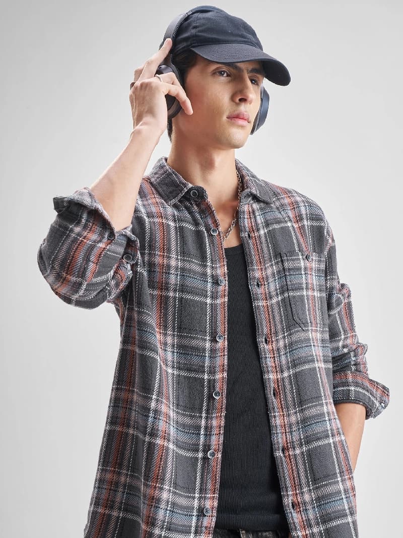 Men's Multicolor Casual Printed Regular Fit Shirt