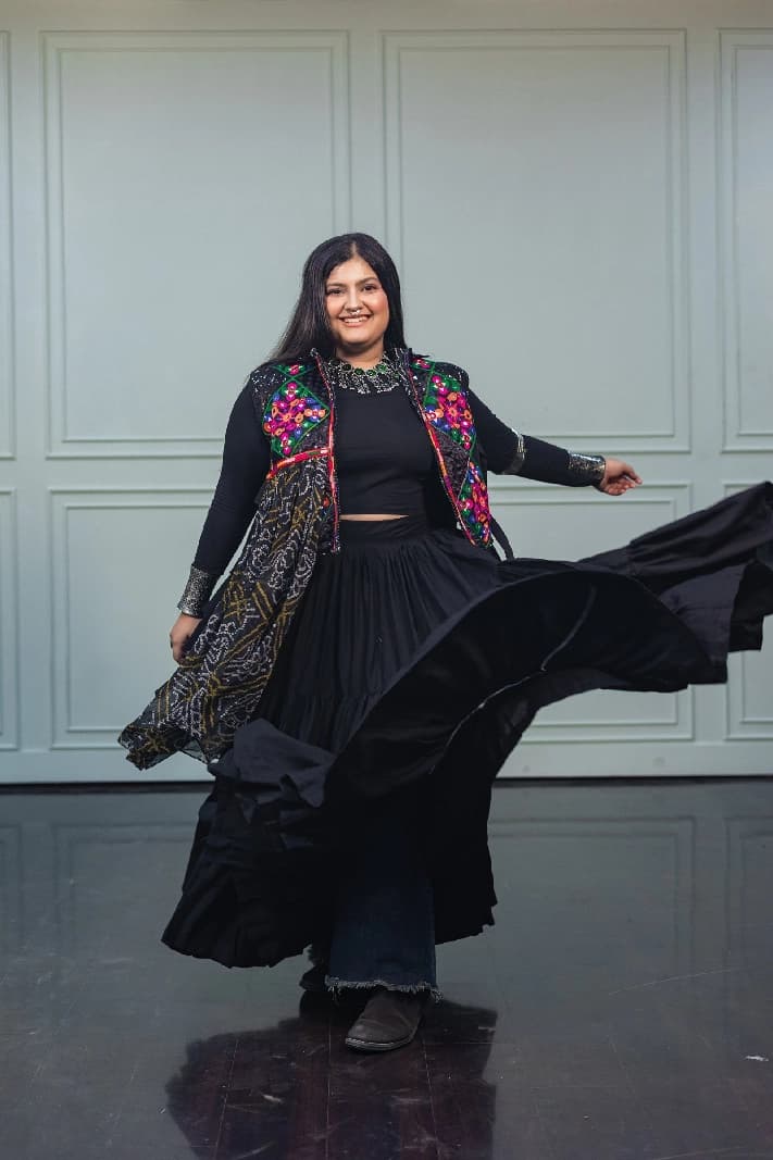 Women's Black Festive Jacket