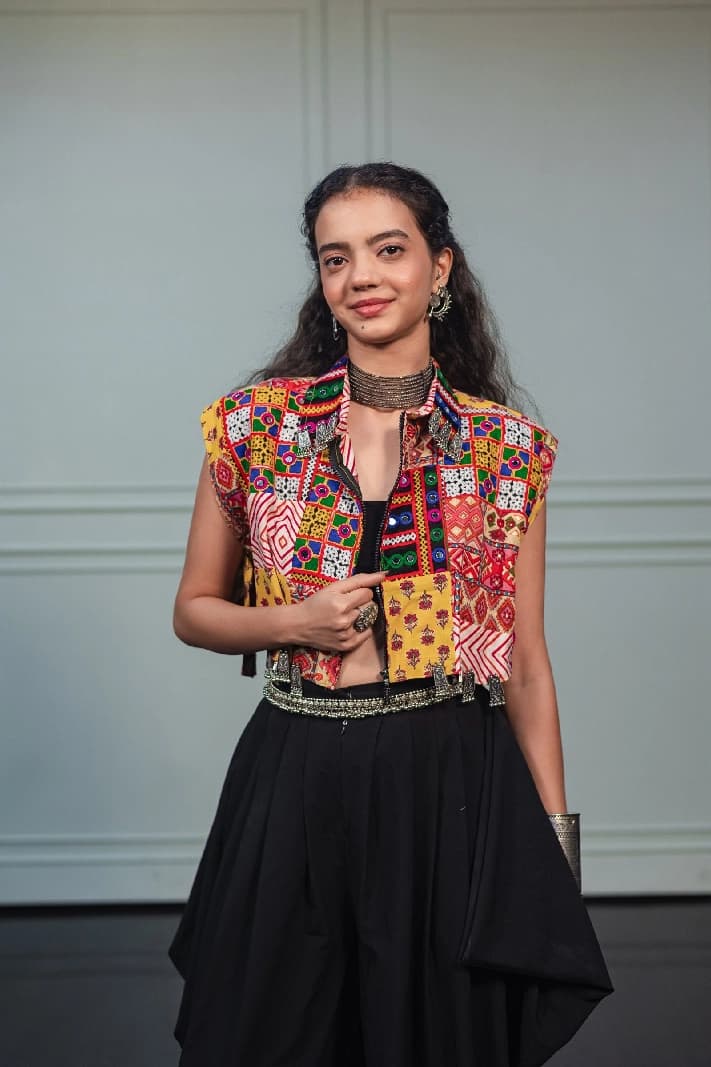 Women's Multicolor Festive Jacket