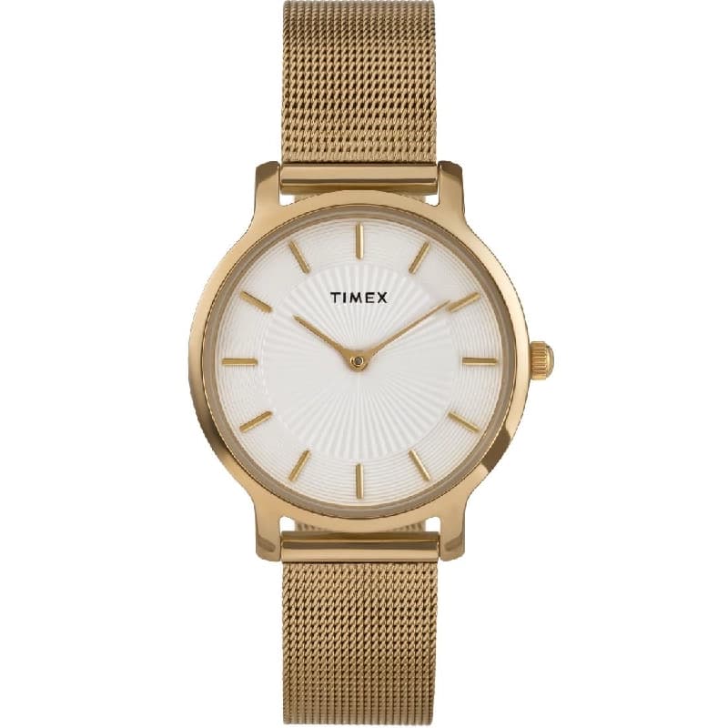 Men's Gold Solid Round 34 mm Analogue Watch - TW2Y10300