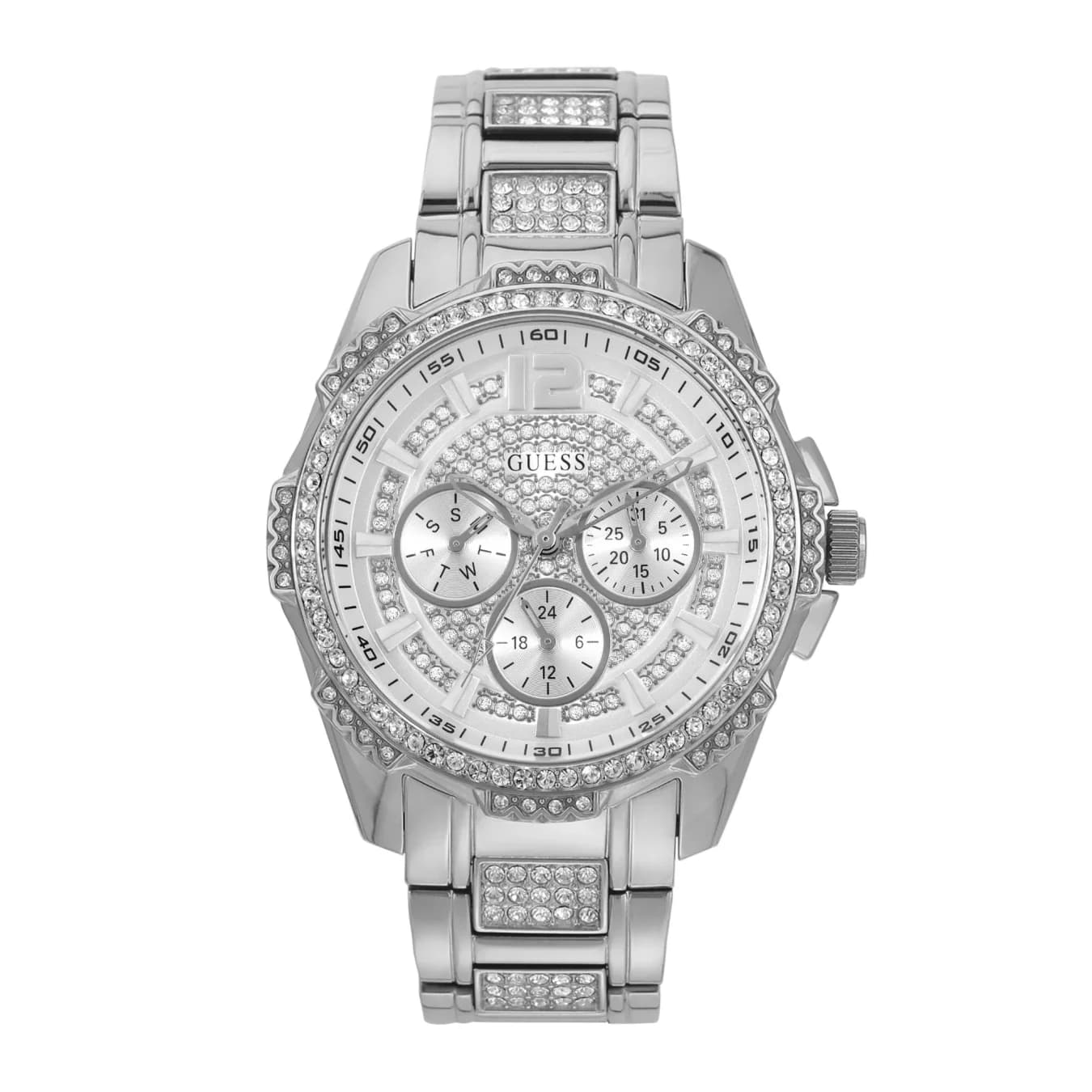 Women's Silver Solid Round 39 mm Analogue Watch - U0286L1M