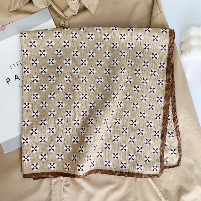 Women's Multicolor Casual Printed Scarve