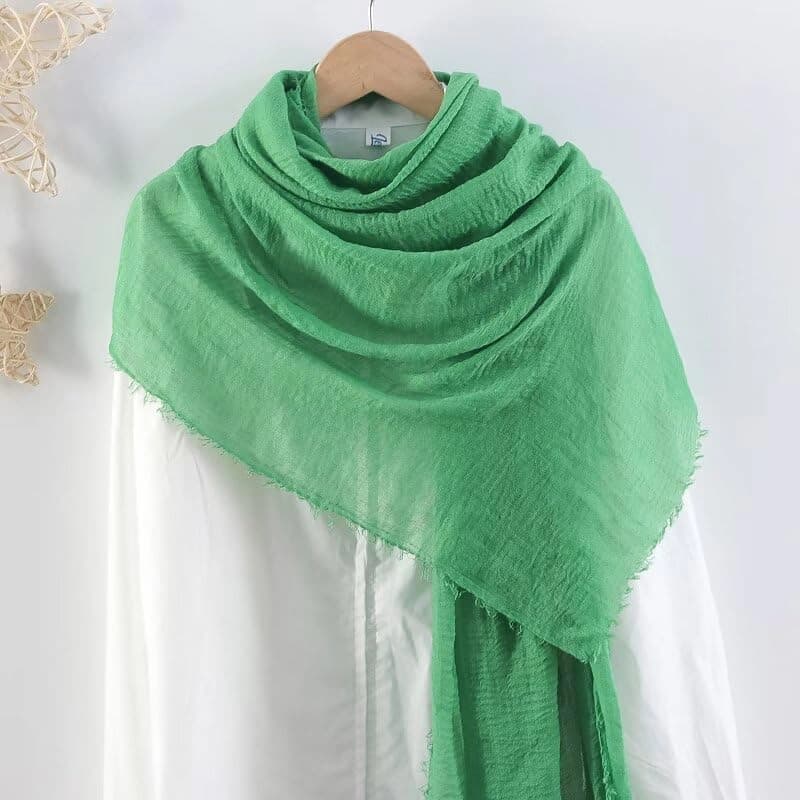 Women's Multicolor Casual Solid Scarve
