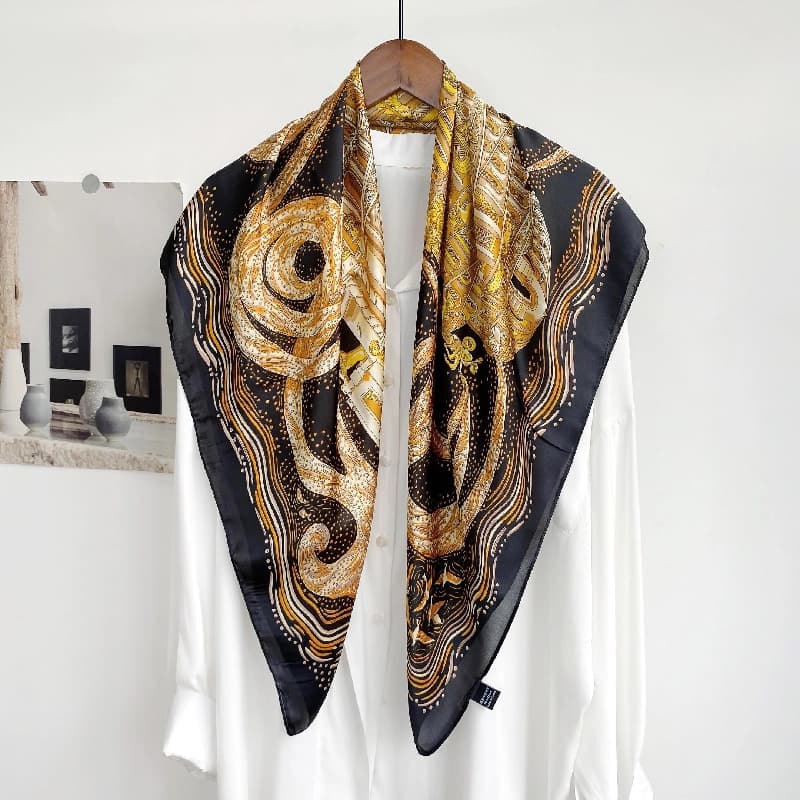 Women's Multicolor Casual Printed Scarve