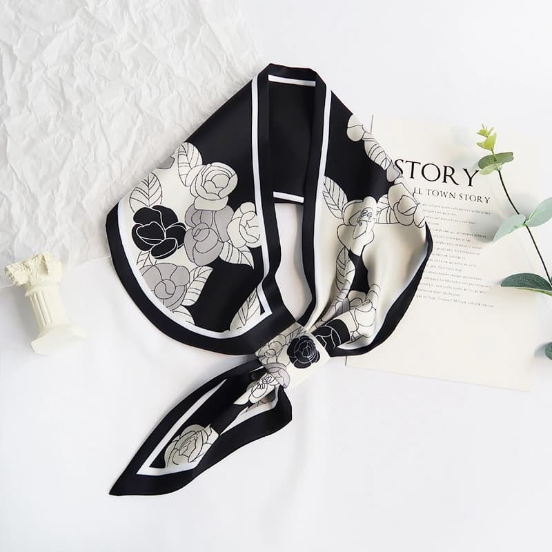 Women's Multicolor Casual Printed Scarve