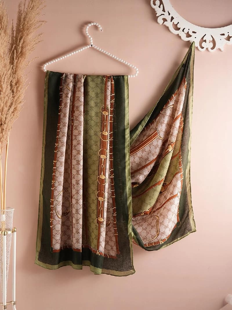 Women's Multicolor Casual Printed Stole