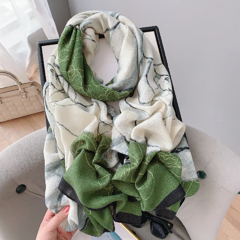 Women's Multicolor Casual Printed Stole