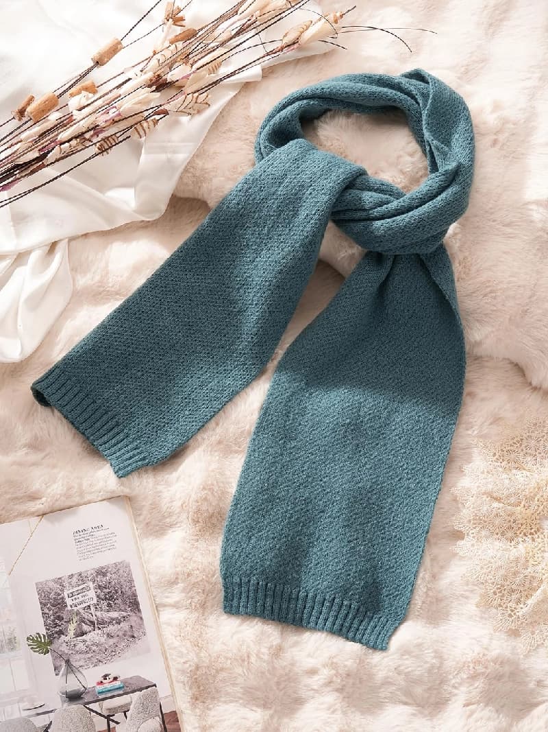 Women's Multicolor Casual Solid Scarve