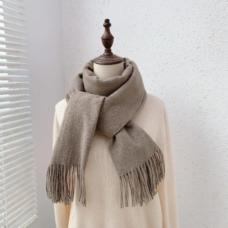 Women's Multicolor Casual Solid Scarve