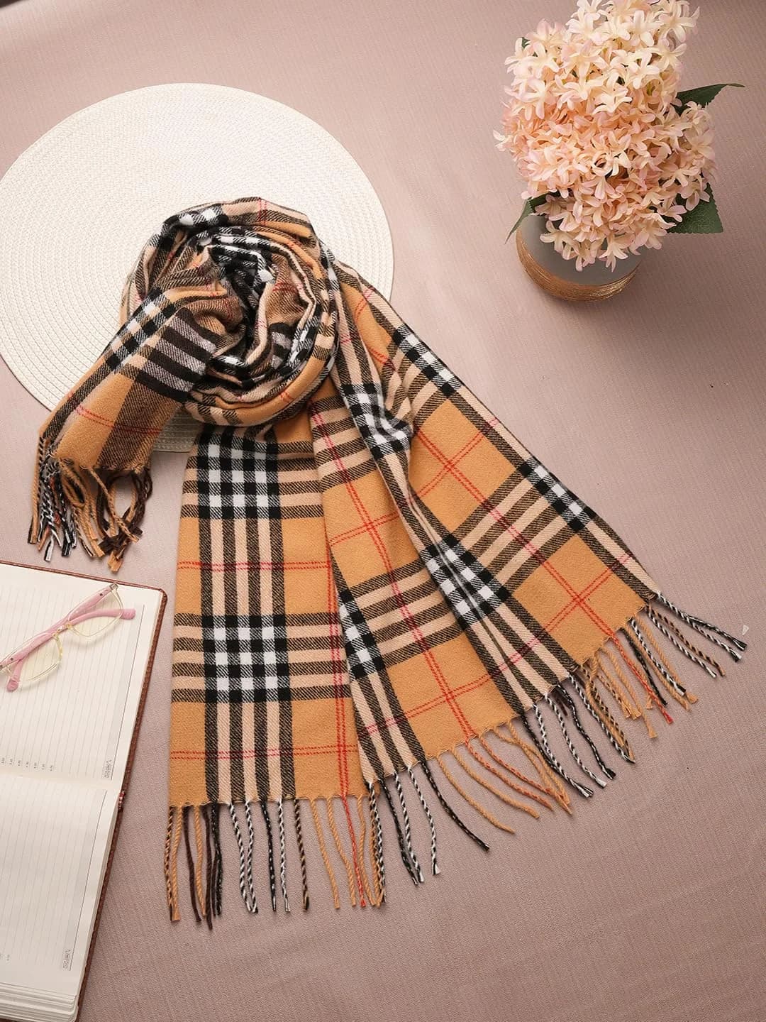 Women's Multicolor Casual Printed Scarve