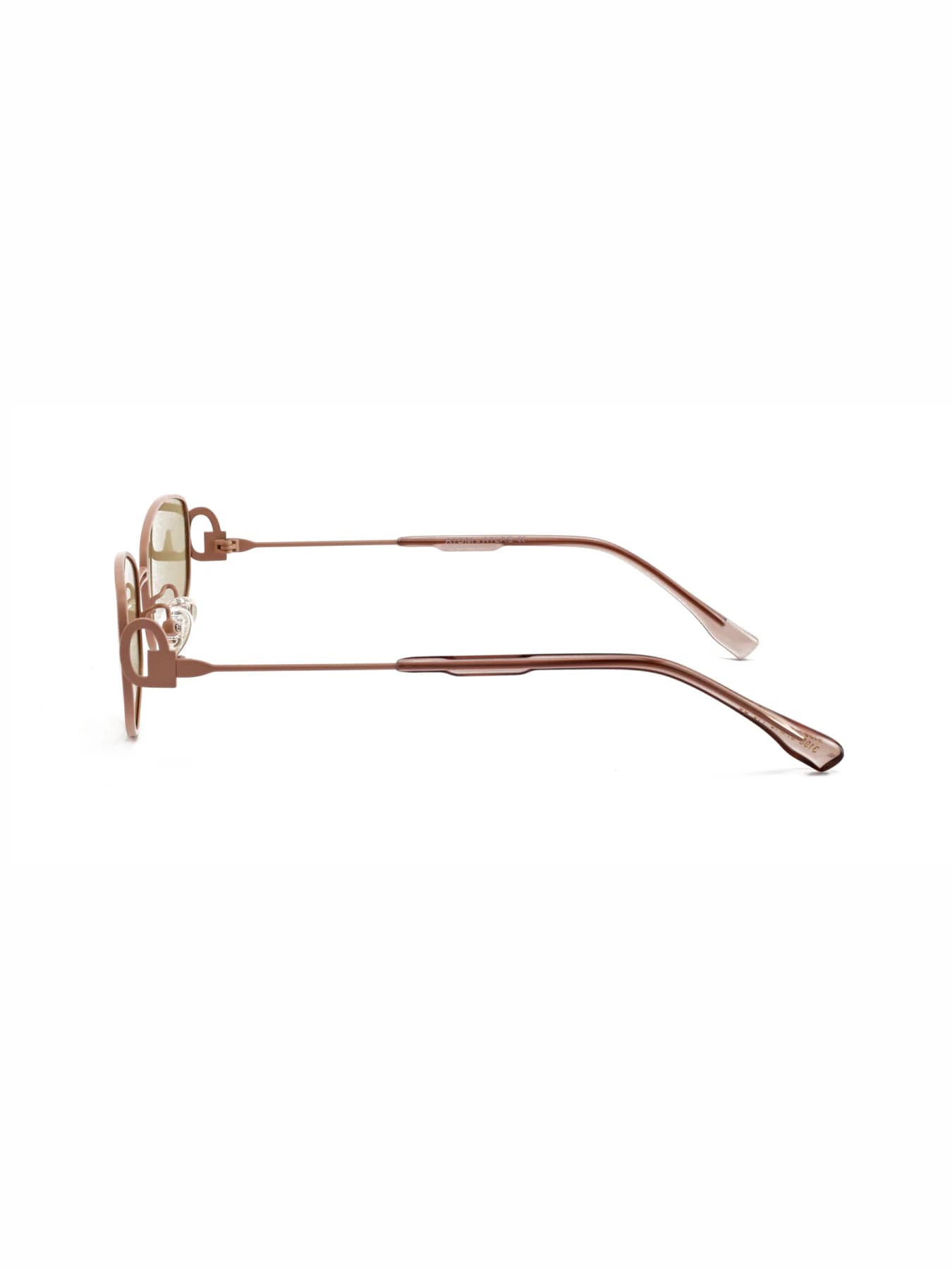 Women's Pink Polarised Lens Rectangle Sunglass Nova Series