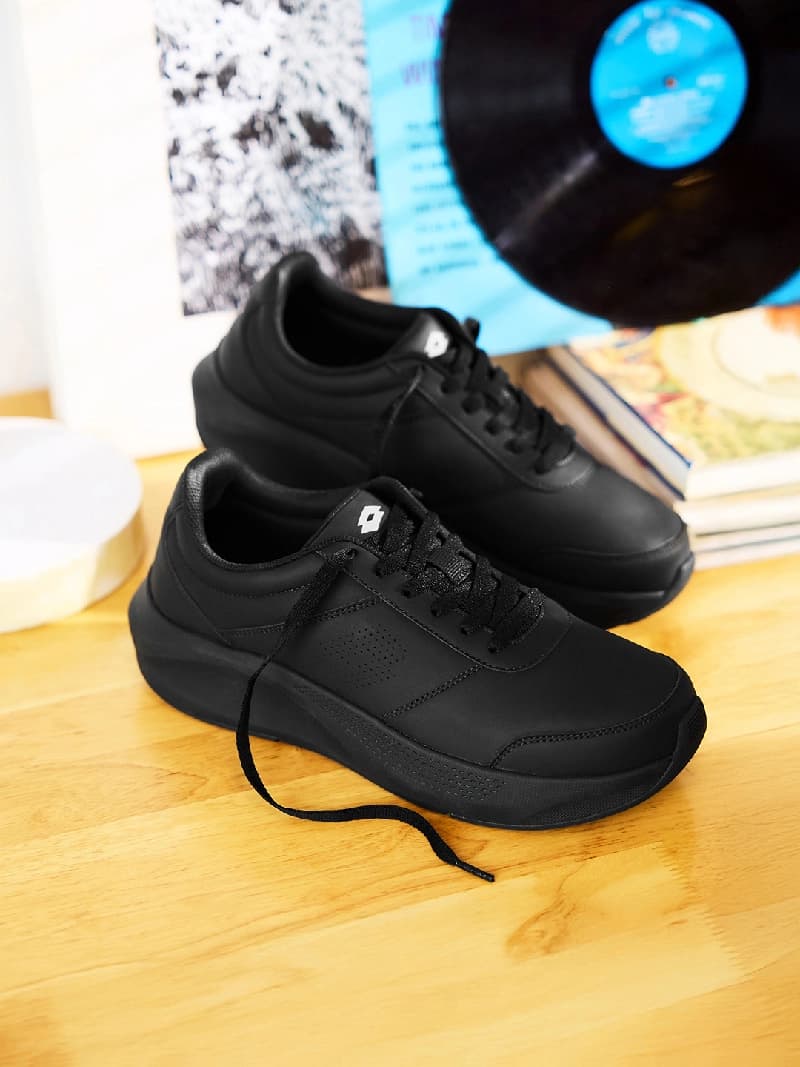 Men's Training Synthetic leather Urban Rsh Black Sneakers