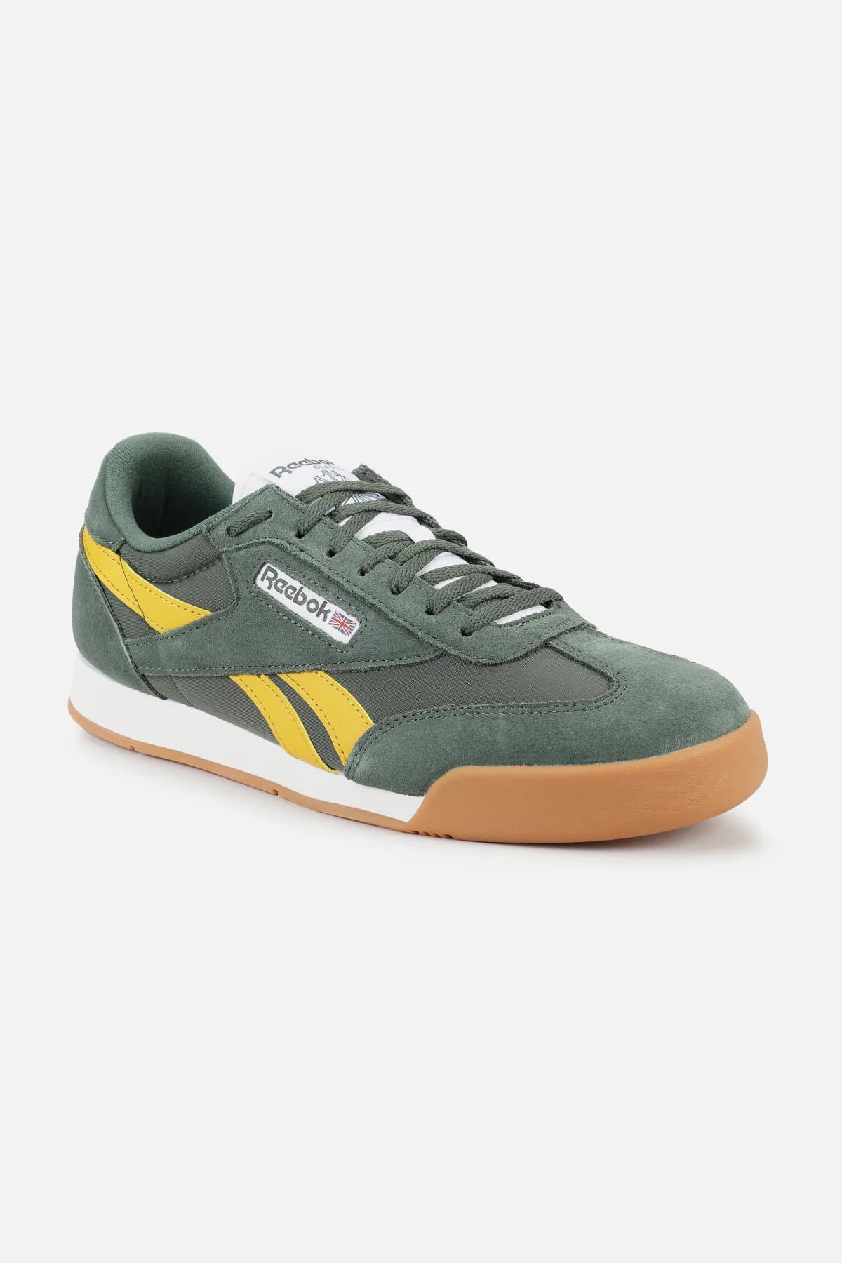 Unisex Grit Green Outdoor Synthetic and Suede Campio XT Walking Shoes