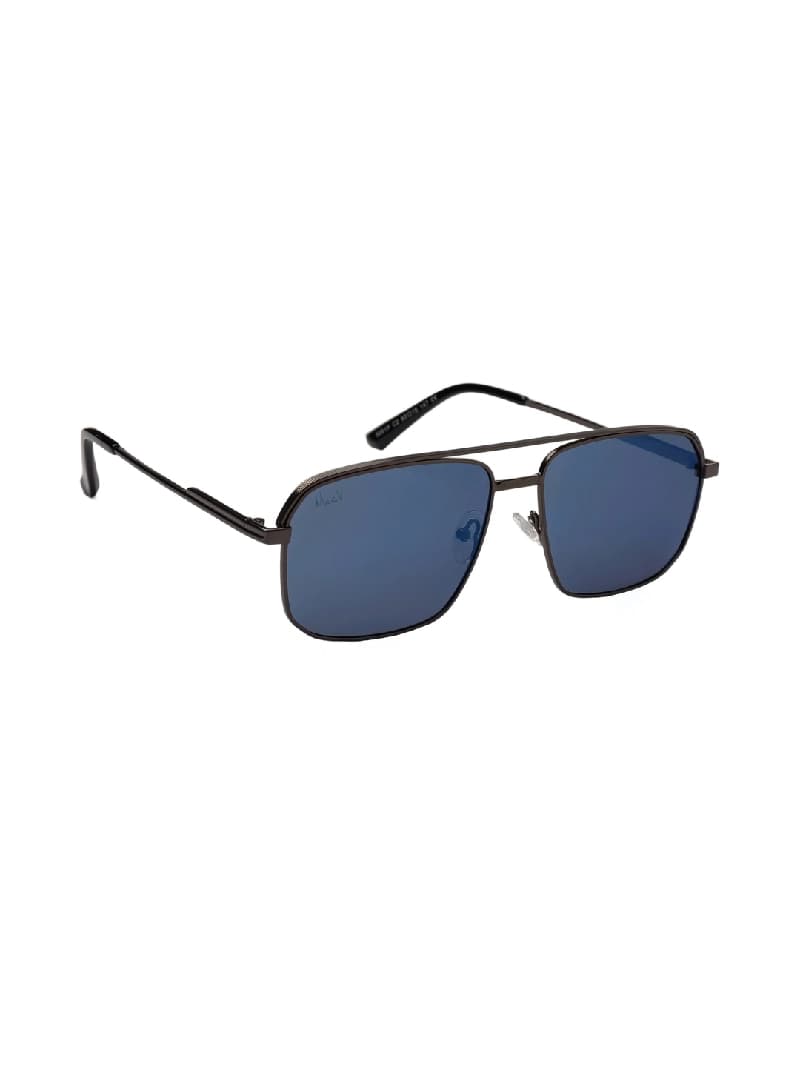 Unisex Blue Casual Wayfarer Sunglass