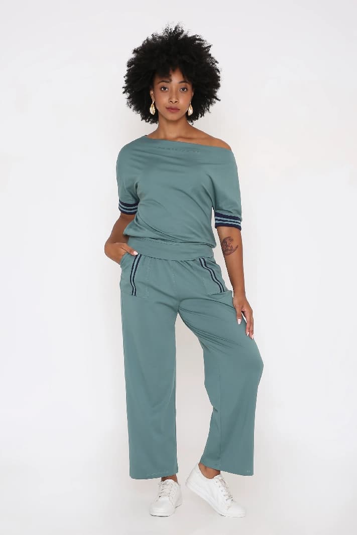 Women's Green Casual Co-ords Set