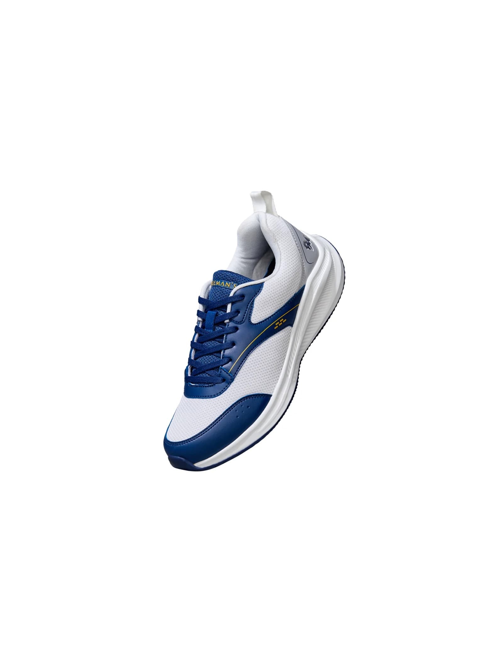 Men's White Casual Mesh Walking Sneakers